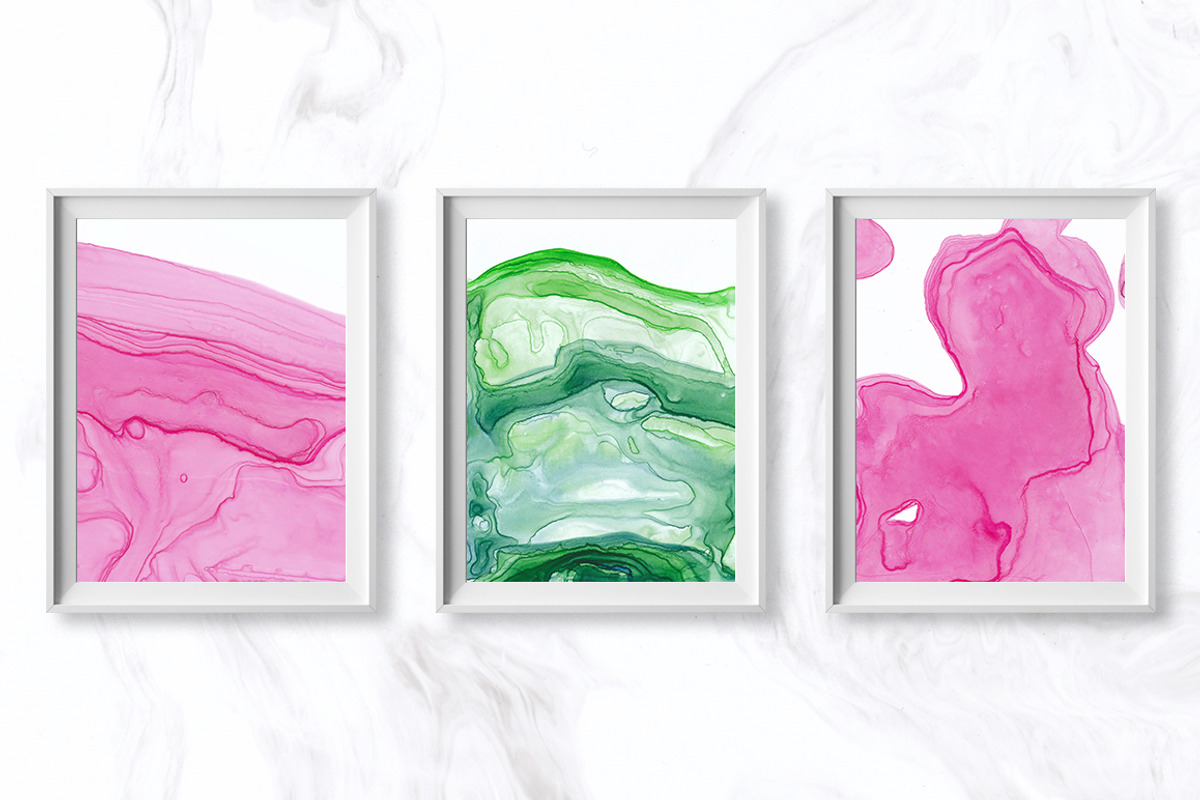 MODERN INK - Abstract Textures Pack, a Texture Graphic by Yashroom (Photo 7 of 10)