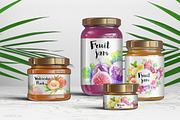 Watercolor juicy fruit Vector Set, an Object Graphic by KarinkaBU (Thumbnail 5 of 6)