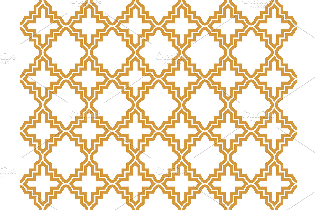Abstract geometry pattern in Arabian, a Decorative Illustration by RODINA (Photo 1 of 3)