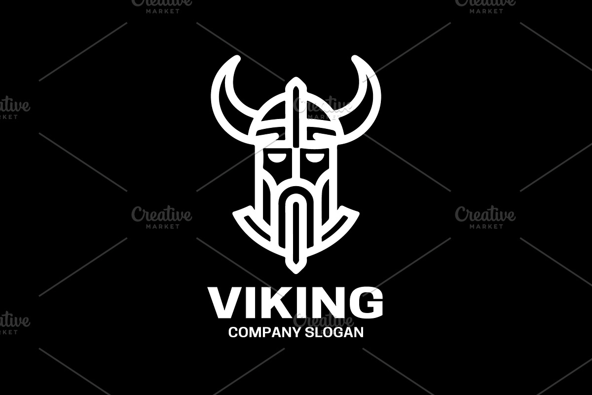 Viking Slogan Logo Design, a Branding & Logo Template by Vectorium Studio (Photo 2 of 2)