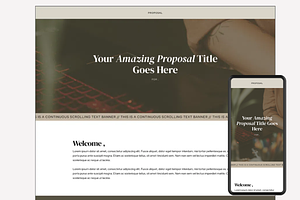 Dubsado Proposal Template | Grace, a Templates & Theme by Sarah Worboyes Designs