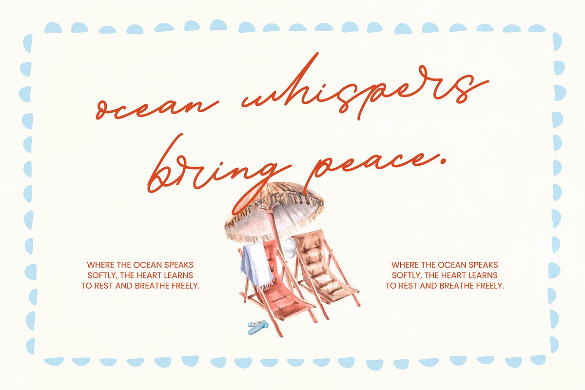 Handwritten Karleina Script Font, a Script Font by Letterena Studios Script (Photo 9 of 10)