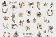 Cozy Christmas Clipart, an Object Graphic by Papaya (Thumbnail 3 of 8)