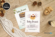 Brunch Shower Invitation Template, an Invitation Template by Snapybiz (Thumbnail 8 of 8)