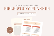 Bible Study Planner, a Stationery Template by Local Marketing Templates (Thumbnail 2 of 3)