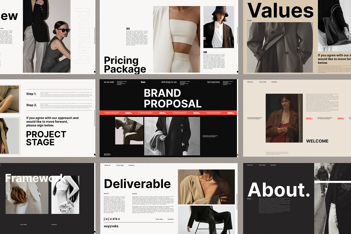 Haus Brand Proposal Presentation preview 4