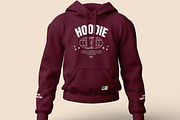 Casual Hoodie Mockup, a Hoody Mockup by graphicsauce (Thumbnail 4 of 4)
