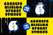 Bubble Core Graffiti Mix Metal Font, a Blackletter Font by alit design (Thumbnail 21 of 22)
