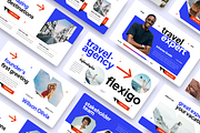 Travel Google Slide, a Presentation Template by YossyOneStd (Thumbnail 1 of 6)