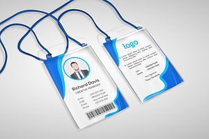 Corporate ID Card Design Template