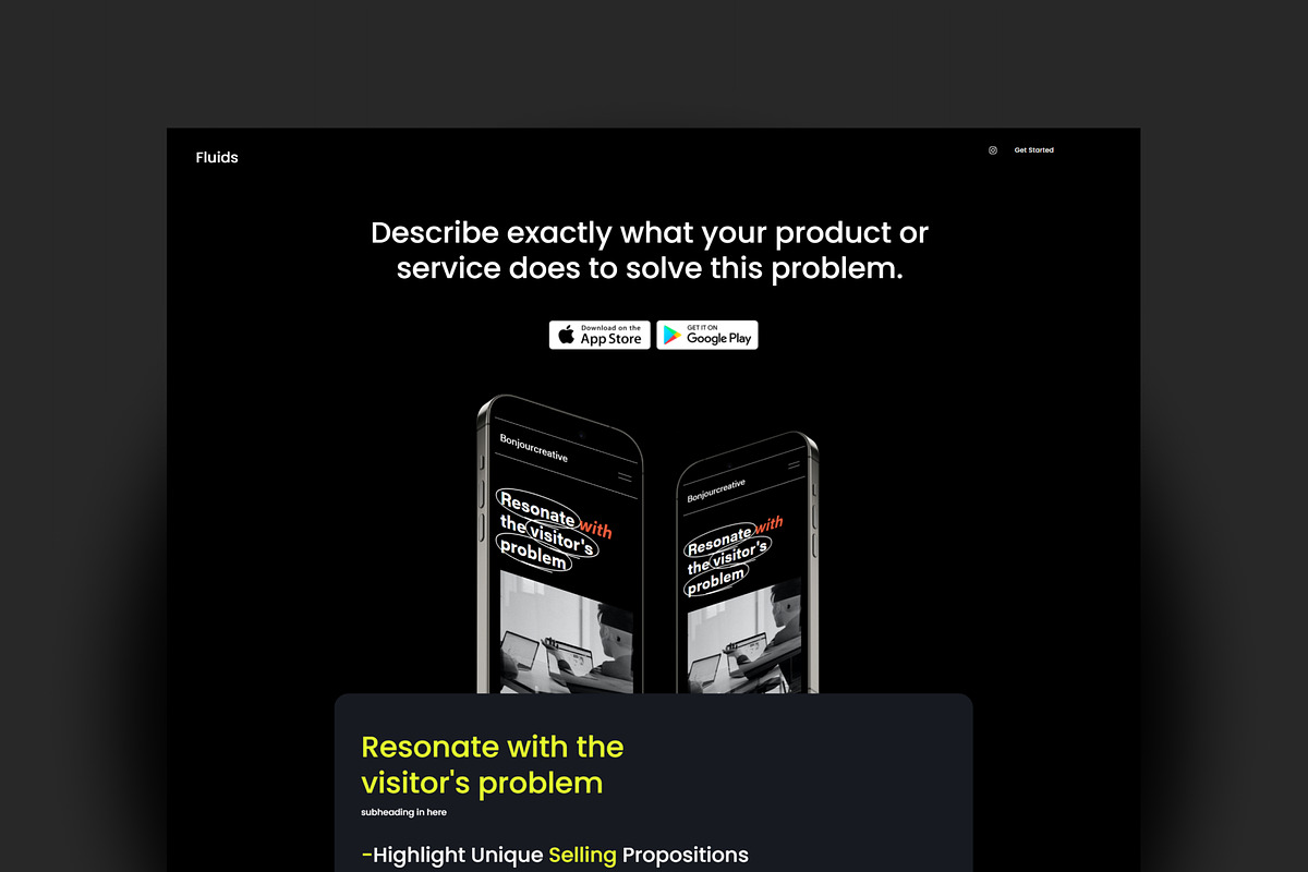 Fluid Engine Squarespace Template, a Squarespace Template by bonjourdsgnco (Photo 2 of 9)