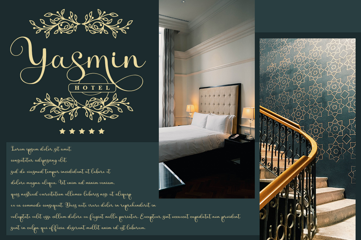 Greenleaf font duo, a Script Font by Barra & Beryl Co. (Photo 8 of 10)