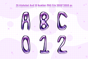 Y2K purple chrome collection, an Object Graphic by JaoGam (Thumbnail 3 of 3)
