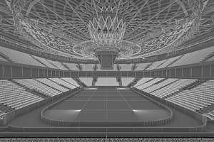 Winter Olympic Stadium 13000 Seats