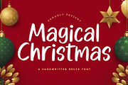 Magical Christmas - Handwritten Font, a Handwritten Font by Alpaprana (Thumbnail 1 of 12)