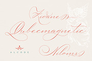 Lile Dahliya, a Script Font by Alcode (Thumbnail 9 of 9)