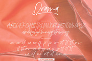 Drama | Script Font, a Script Font by Studio&Story (Thumbnail 9 of 9)