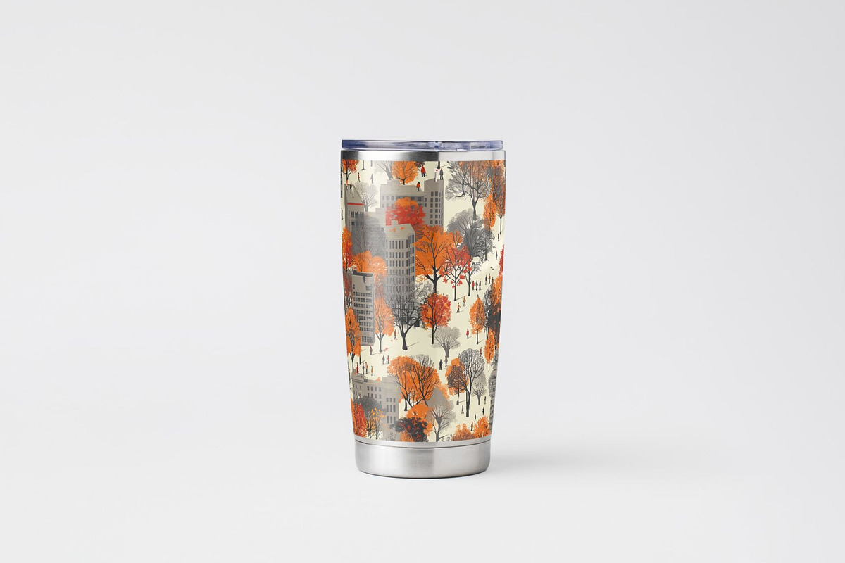 8 Central Park in Autumn Patterns, a Pattern Graphic by Inknfolly (Photo 4 of 5)