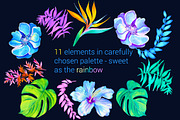 watercolor bouquets, a Texture Illustration by RosaPompelmo (Thumbnail 4 of 4)
