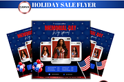 4th of July, Memorial Day flyer, a Social Media Template by Foedesigner (Thumbnail 1 of 5)