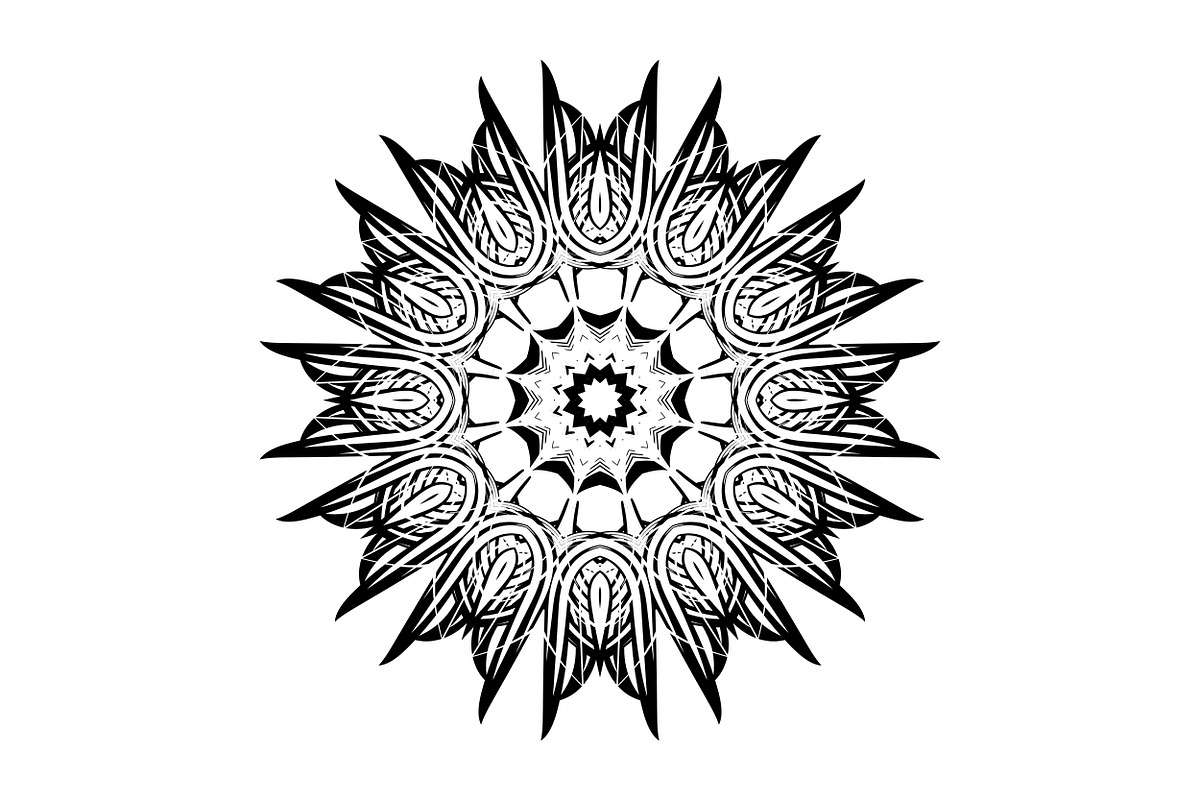 Premium Mandala Illustration Pack, a Decorative Illustration by NJ Himel (Photo 56 of 101)