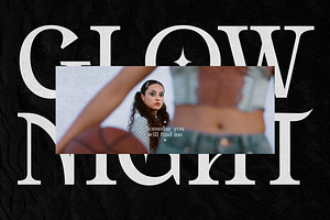 Glow Night Stylish Serif Font