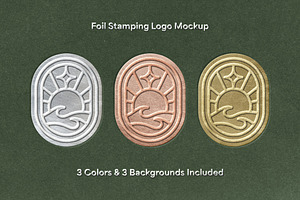 Foil Stamp Paper Mockup, a Layer Style Add-On by Design Squad