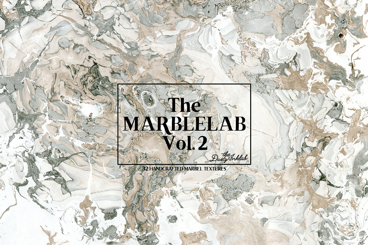 The Marble Lab Vol. 2, a Texture Graphic by The Dusty Inklab