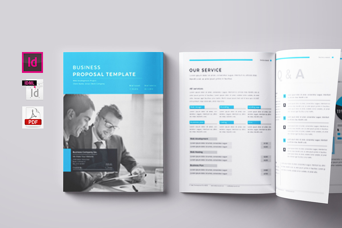 Business Proposal, a Stationery Template by obidullah_01 (Photo 1 of 13)