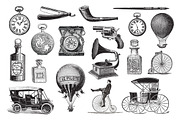 50 Vintage Gentleman's Illustrations, an Illustration by hypegraphic (Thumbnail 3 of 4)