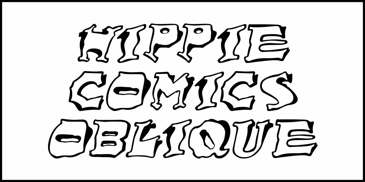 Hippie Comics JNL, a Handwritten Font by Jeff Levine Fonts (Photo 4 of 5)