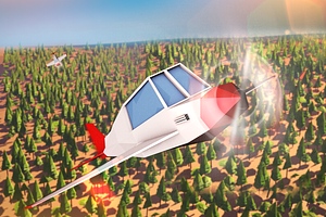 Low Poly Plane, a Cars & Vehicle 3D Model by Anton Moek