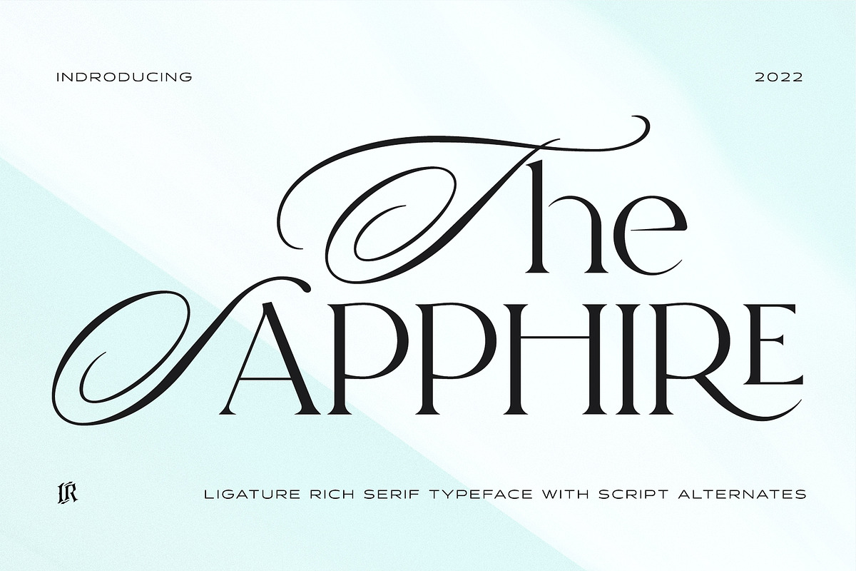 The Sapphire - A Calligraphic Serif, a Serif Font by Ivan Rosenberg (Photo 19 of 19)