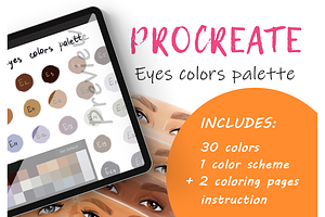 Procreate Eye Color Palette