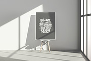 Poster and Photo Frame Mockup, a Print Template by simuradi (Thumbnail 5 of 7)