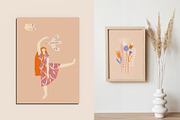 About Femininity and Freedom, a Person Illustration by Annakniaz (Thumbnail 3 of 15)