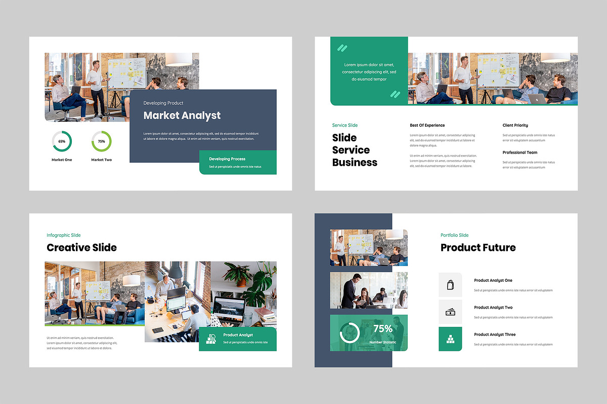 Mainerva - Powerpoint Template, a Presentation Template by TMint Creative