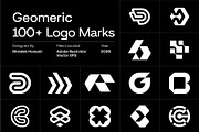 100+ Geometric Logo Mark, a Branding & Logo Template by Motaleb Hossain (Thumbnail 1 of 5)