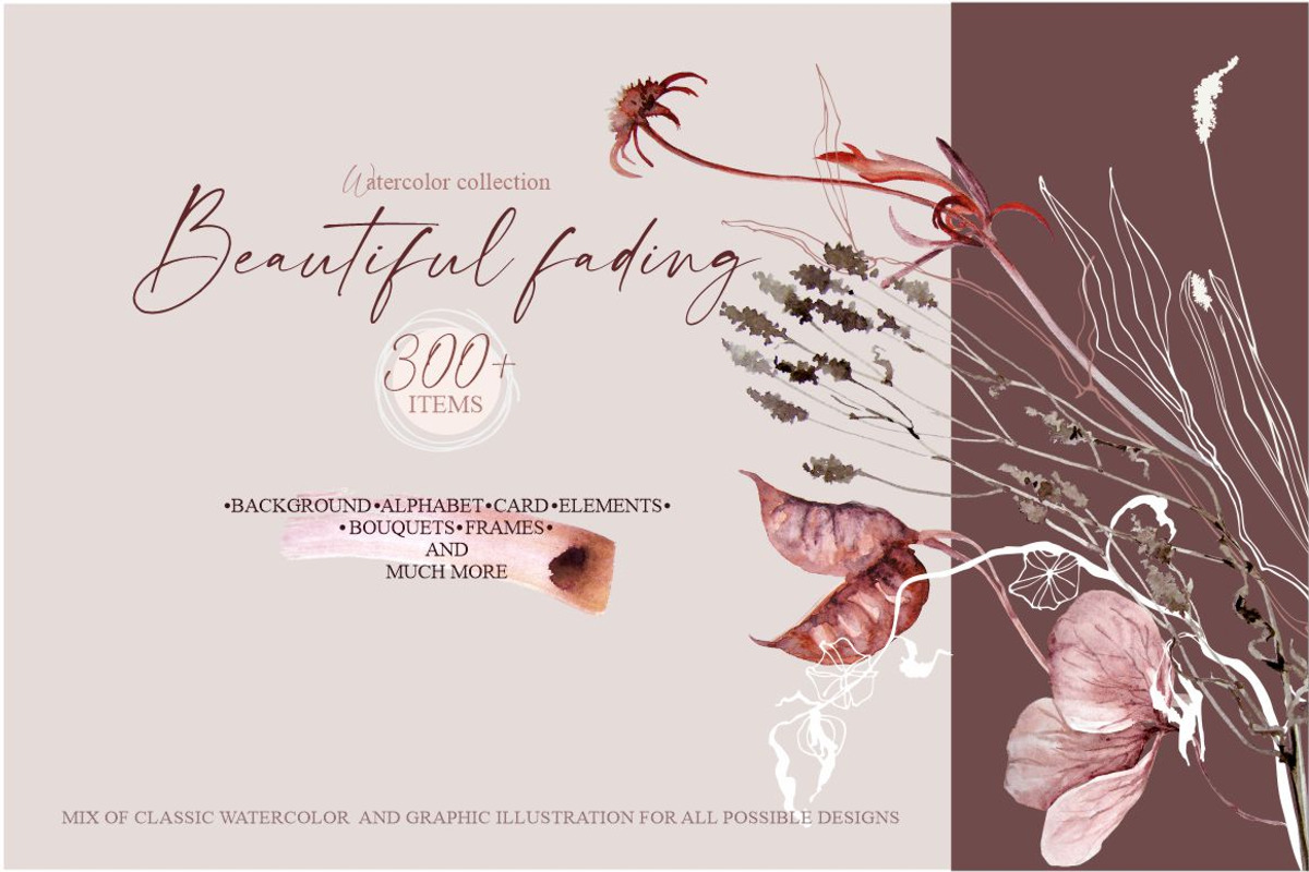 Beautiful fading, a Decorative Illustration by Collection by VY (Photo 1 of 13)