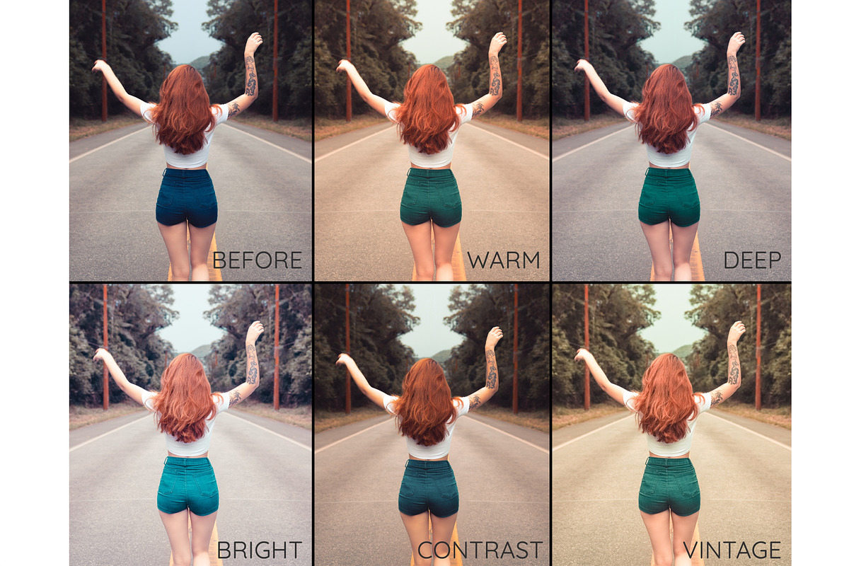 Orange Teal Lightroom presets, an Action Add-On by GDR Design (Photo 5 of 8)