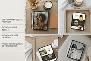 Canva iPad Boho Mockups, a Mockup by Asha Glenn Design Studio (Thumbnail 7 of 20)