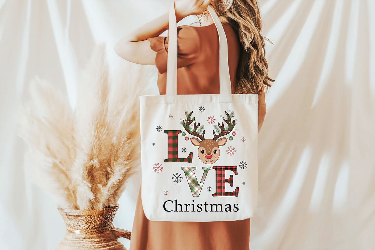 Love Christmas PNG Sublimation, an Illustration by Libby Wishes (Photo 4 of 5)