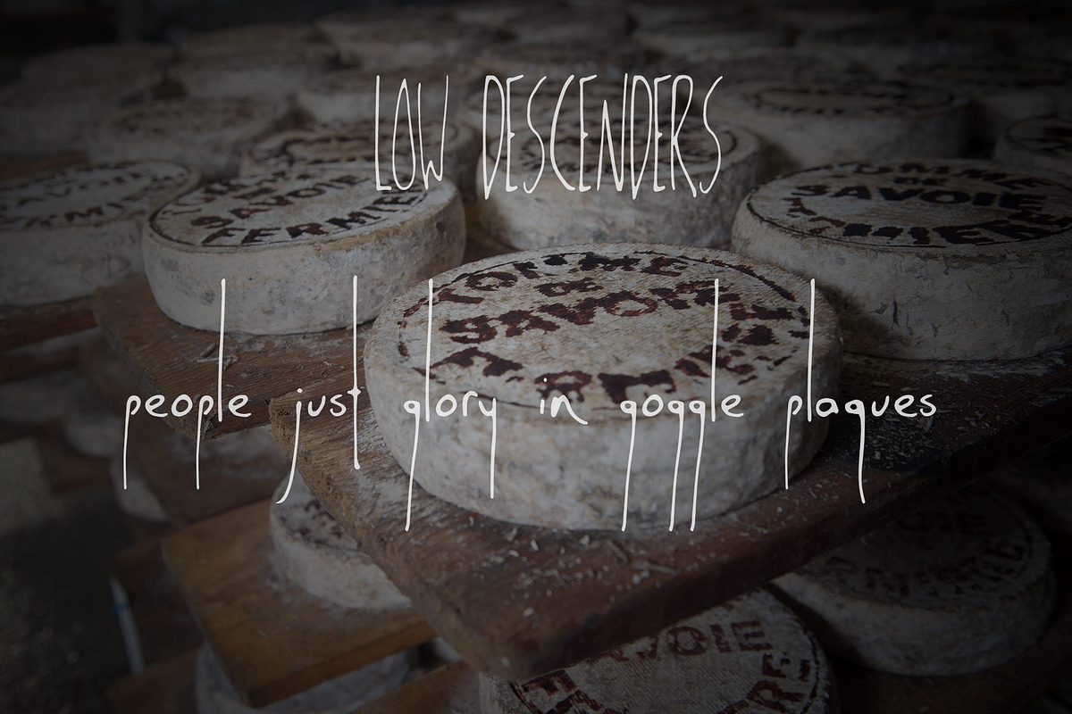 Handwritten Font Grilled Cheese preview 4