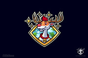 Christmas Buck Logo Template, a Branding & Logo Template by Kongstones_std (Thumbnail 4 of 5)