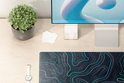 Desk Mat Mockup, a Graphic by rebrandy (Thumbnail 3 of 6)