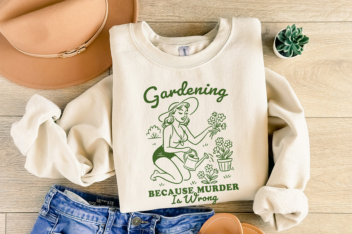 Gardening Because Murder Is Wrong, an Illustration by SharpMarketplace (Photo 8 of 9)