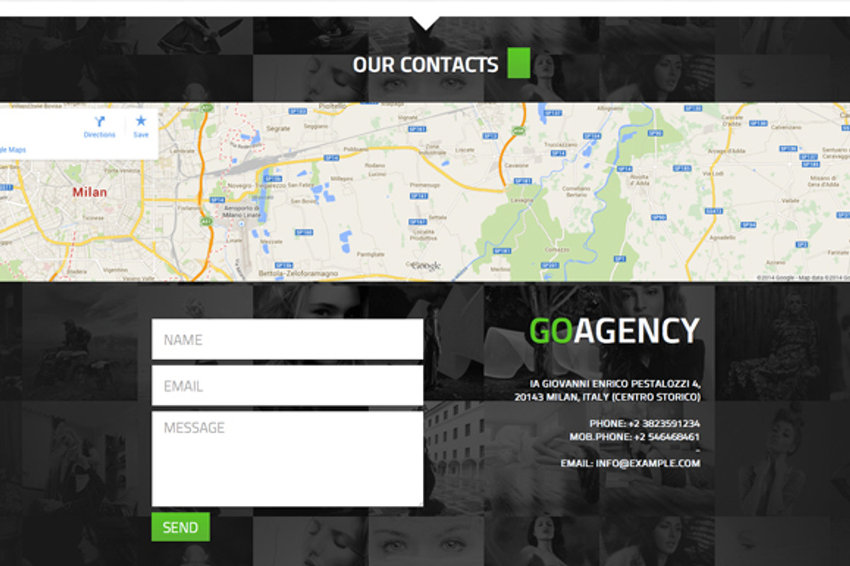Under Construction Template GOagency, a Websites & App Template by llassety (Photo 4 of 4)