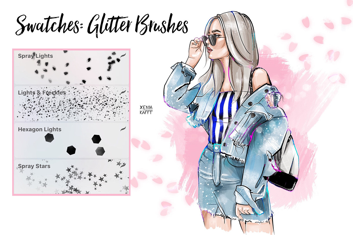 18 Procreate Brushes for Portraits preview 3