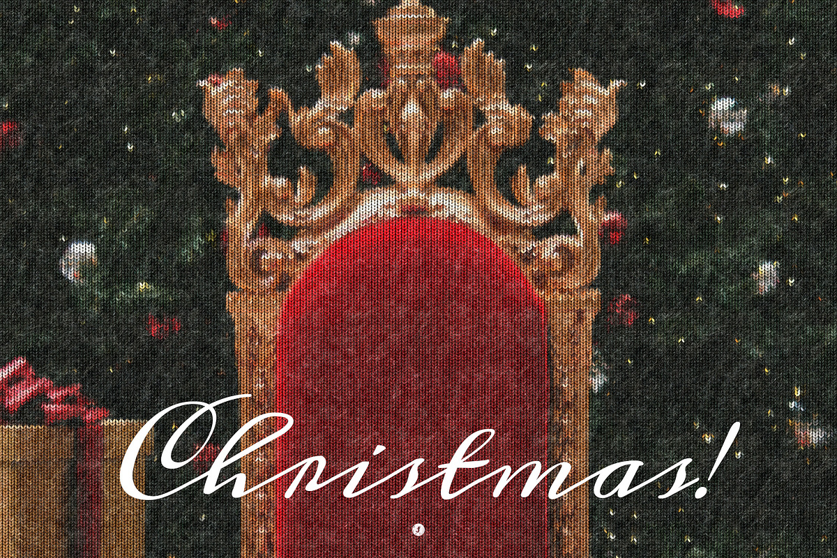 Ugly Sweater Photo Effect, a Layer Style Add-On by Freezerondigital (Photo 5 of 11)
