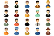 200 Flat icons with people, an Icon by Gurza SHOP (Thumbnail 4 of 5)